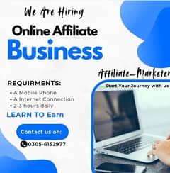 Online business opportunity Work from home.