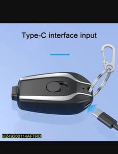 Type C Keychain Power Bank