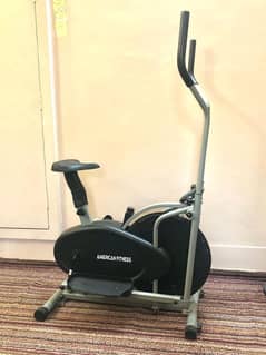 ELLIPTICAL CYCLE WITH FREE AB TWISTER MACHINE