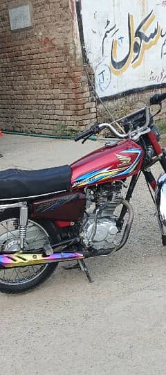 Honda 125 shape 18 Registor 17 haa one hand use bike ha