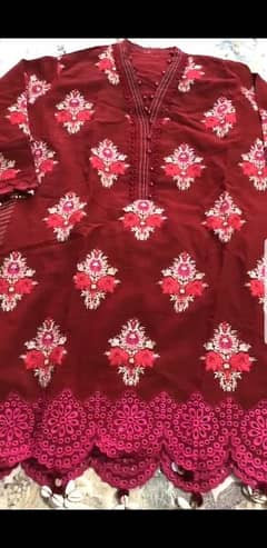 Sana Safinaz Bridal Luxury shirt Fully Embroidered 0