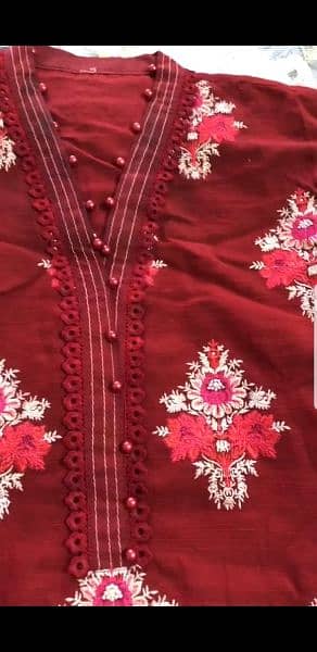 Sana Safinaz Bridal Luxury shirt Fully Embroidered 1