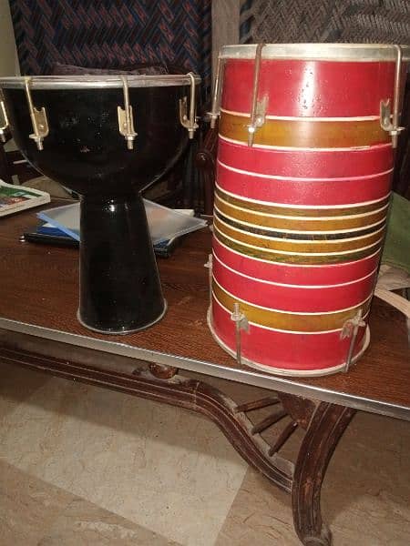 Dholak & Conga African Drum 0