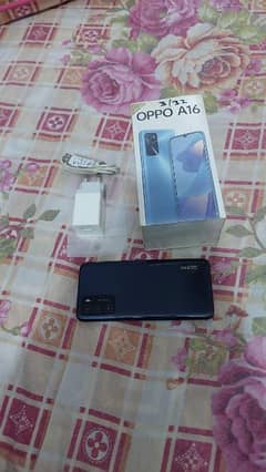 Oppo  A16.      Full Box.       Official PTA.   (0332-0037723)