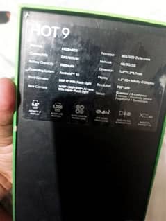 Infinix hot 9 in minut condition