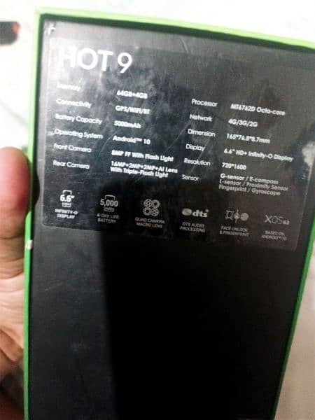 Infinix hot 9 in minut condition 0