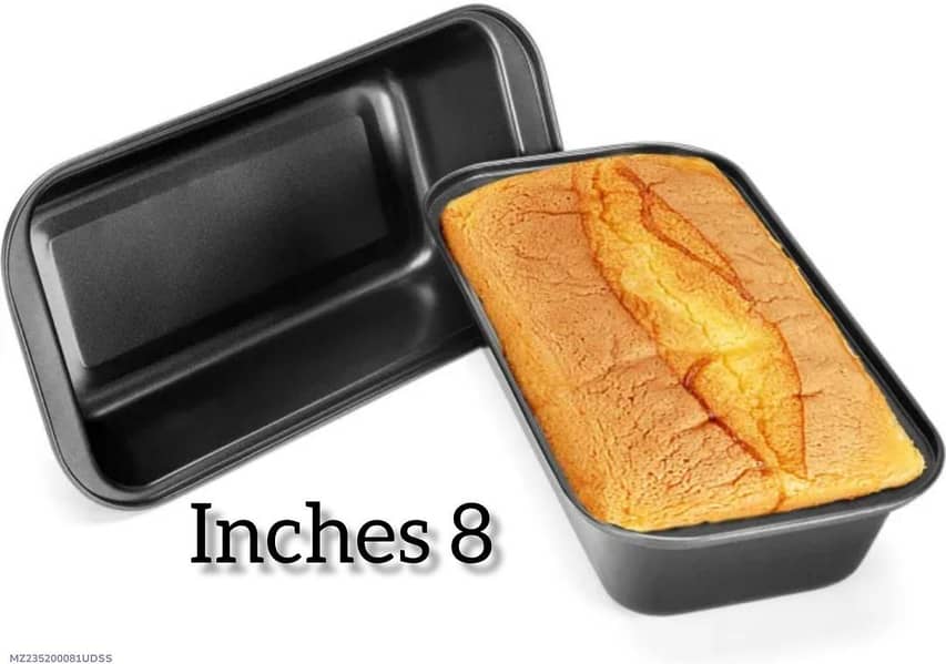 loaf cake baking mold 8 inch 0