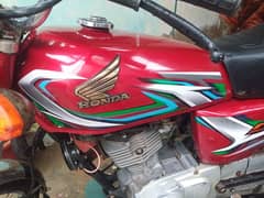 Honda CG 125 2016 10month Karachi num 2nd owner