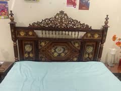 king size pure wood chanioty bed