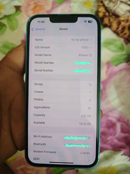 iPhone 13 jv 128gb nonpta 6