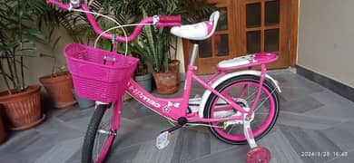 Girls cycle