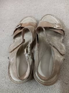 Well worn Sandal