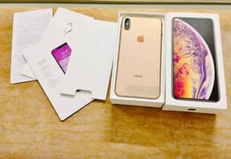 iPhone XS Max 256gb all ok 10by10 pta approved Dual 84BH ALL PACK SET