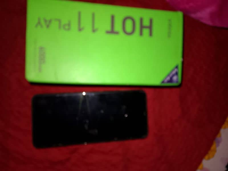 Infinix hot 11 play 4+64box mobile arjent sell 4