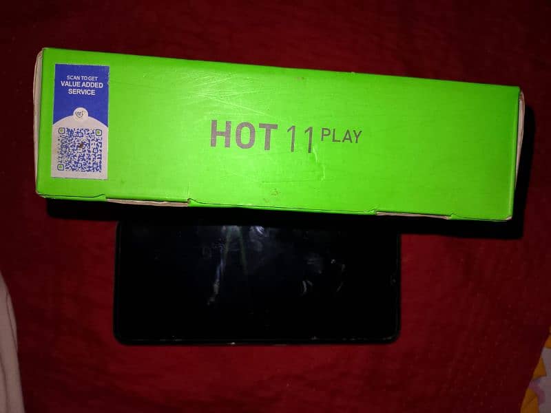 Infinix hot 11 play 4+64box mobile arjent sell 8