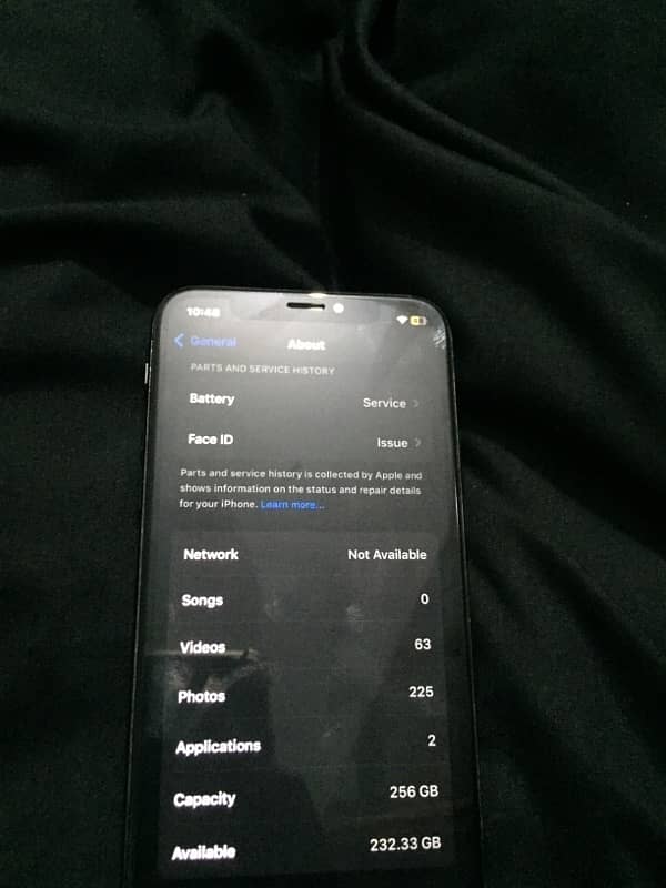 Iphone x 256gb 2