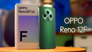 Oppo Reno 12F 5G 12/256 Box Pack Available In Best price