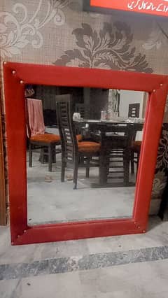 Mirror with frame