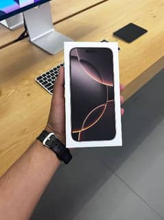 IPHONE 16 PRO MAX 256 GB DESERT TITANIUM, DUAL PHYSICAL