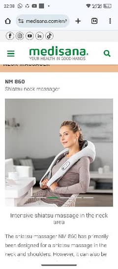 Neck massager