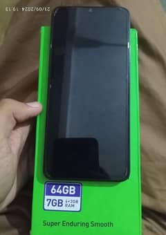 Infinix smart7 4+3gbRam 64gbRom