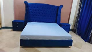 Double bed set / king size / Poshish Bed / Almost new