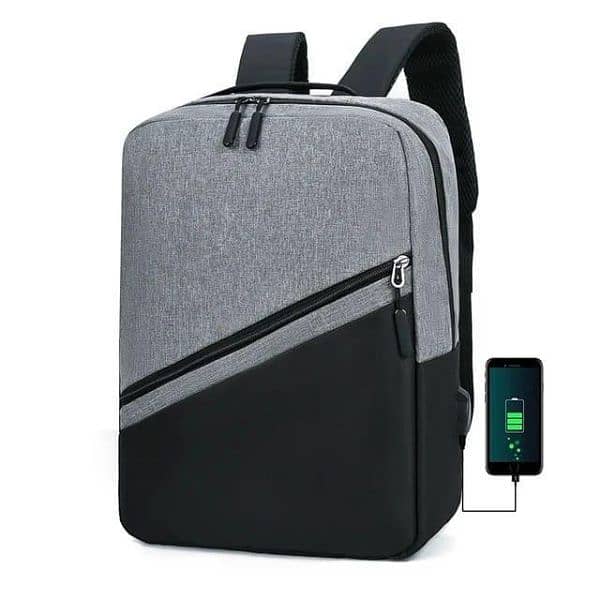 3 in 1 laptop Bag with USB Port Backpack 3