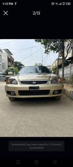 Honda Civic Oriel 2000