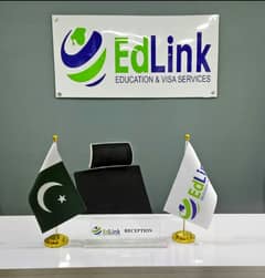 ustom Dual Table Flags – Showcase Your Logo & Pakistan Flag Together