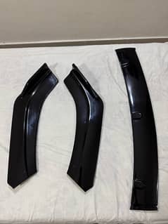 honda civic x(2016-2022) front bumper spliter