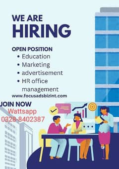 Office staff Required