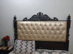 chinyoti style bed available for sale reasonable price