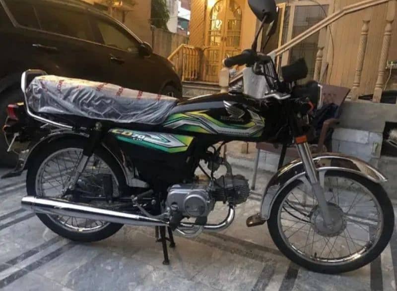 Honda CD 70 model 2023 brand new condition 2