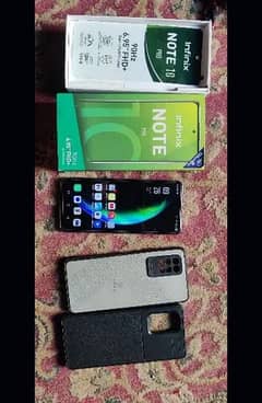 Infinix note 10 pro 8+8=16gp 128gp full box