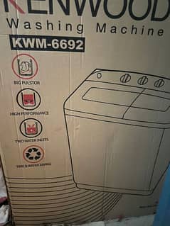 kenwood brand new washing machine