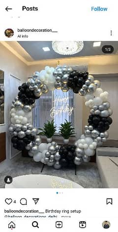 balloon decoration call  03170944851wastapp