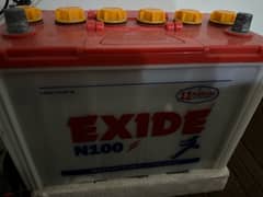 exide 100 /11plate just 1 month use