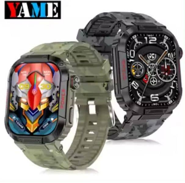 W55 HD Screen IP68 Waterproof Metal Shell Smart Watch Wristband 3