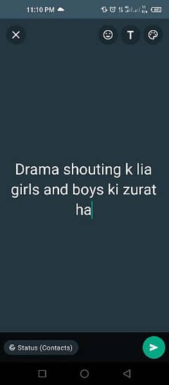 drama shouting girls/ and boys /03485139047