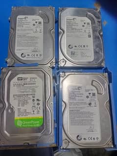 4 piece 500 gb hard drives