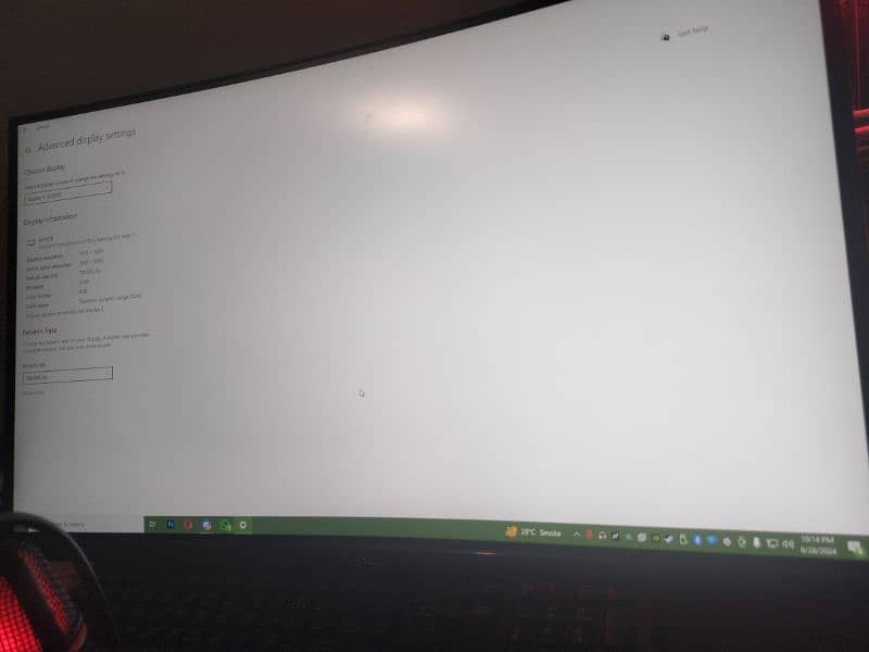 180hz Curved Ease Monitor 3