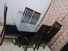 Dinning Table with Chairs complete set for sale