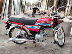 Honda CD 70 2024 Available For Sale Safora Chowrangi