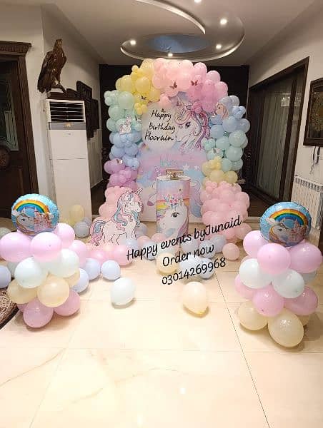 Birthday Decoration Services Lahore /Happy Birthday Theme Decorations 6