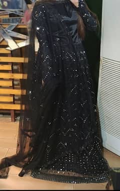 Lehnga Choli in Black