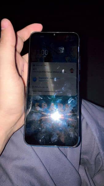 Tecno spark 6 go 4 64 sirf hai all ok 2