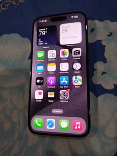 iPhone 15 Pro 97% helth 128Gb 2Month sim Time