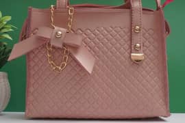 women's pu leather textured hand bag 0