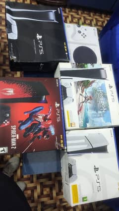 playstation 5 Spiderman 2 ps5 slim pulse 3d headset digital games xbox