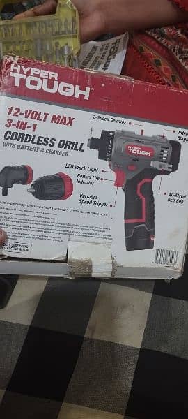 urgent sale imported cordless drill machine 2